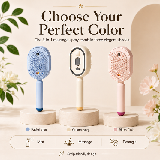 SoftComb™ Mist Massage Brush